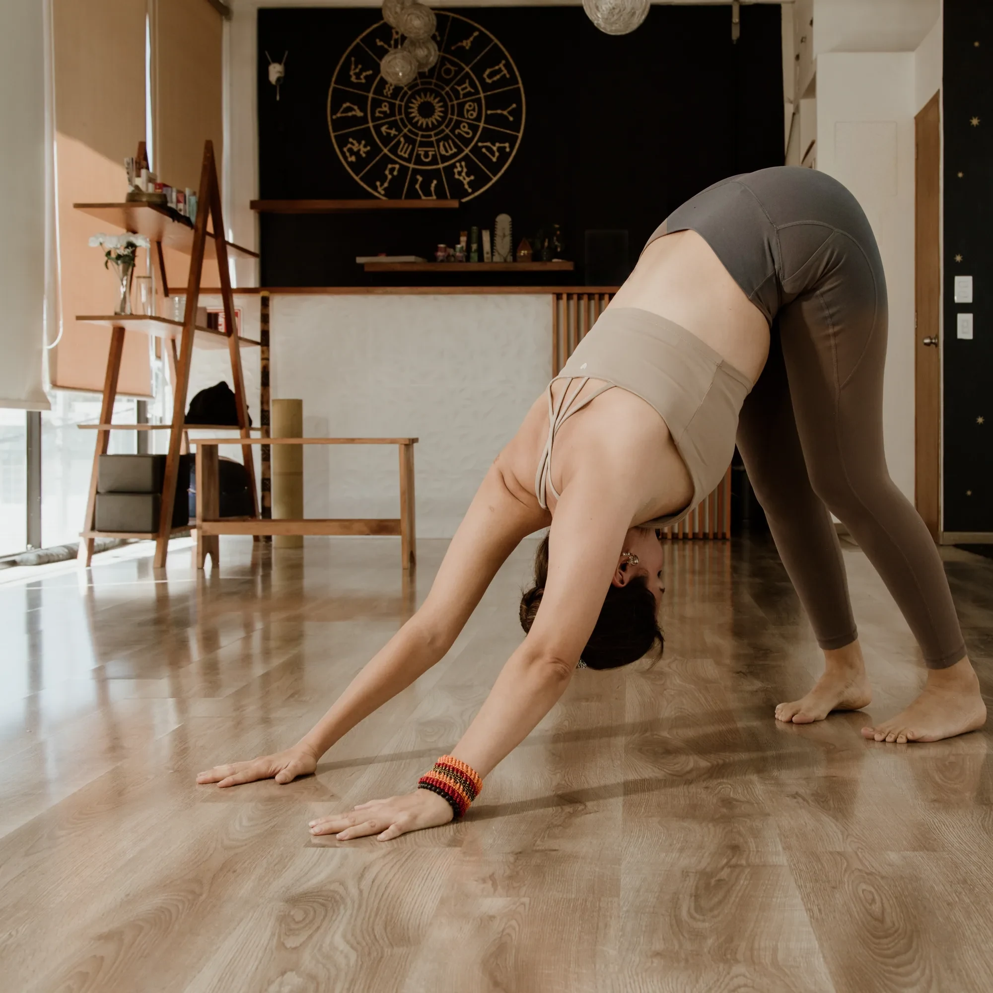 Person practicing